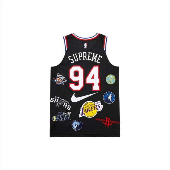 Supreme/Nike/ NBA Teams authentic jersey - Picture 2 of 2
